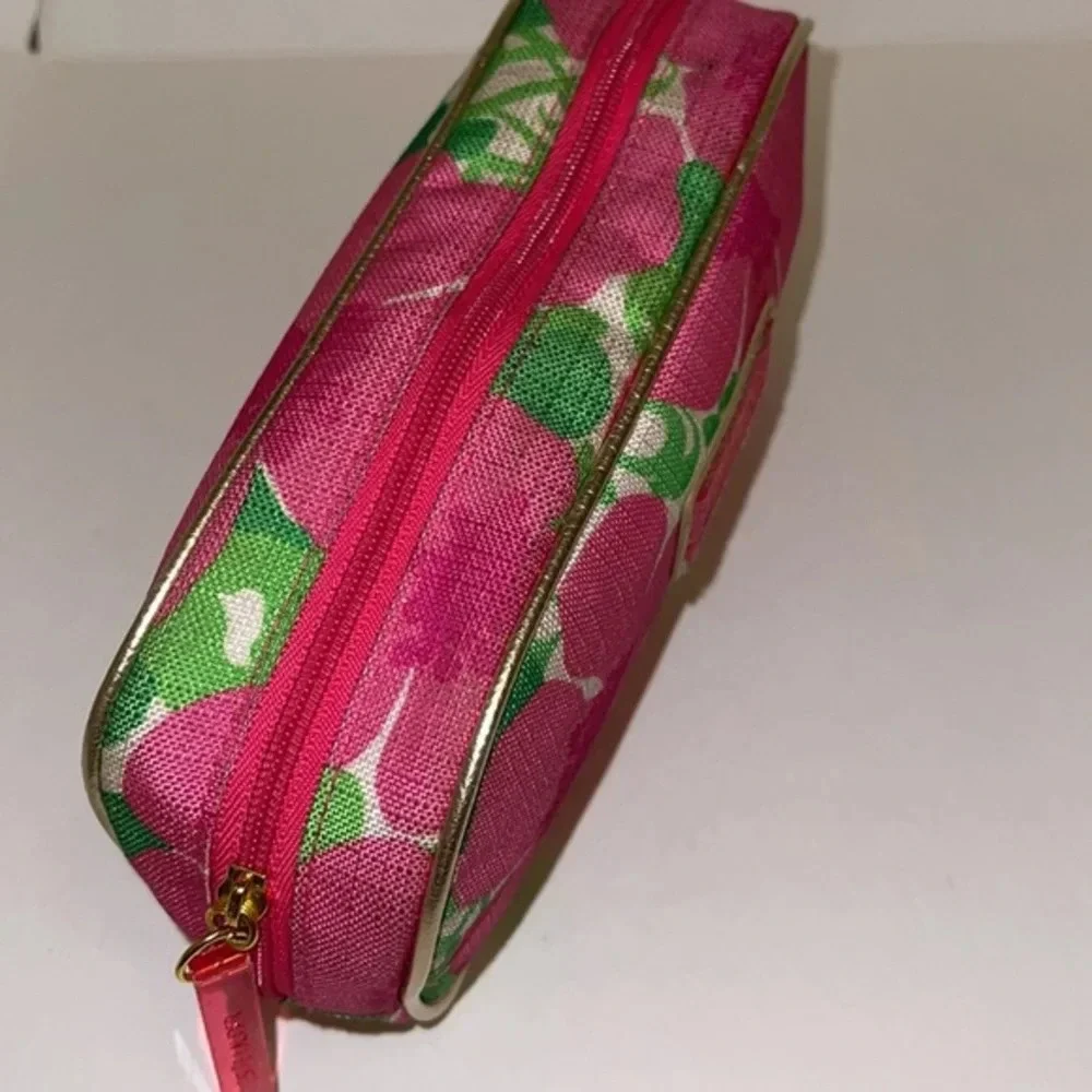 Lily Pulitzer Pink cosmetics bag
